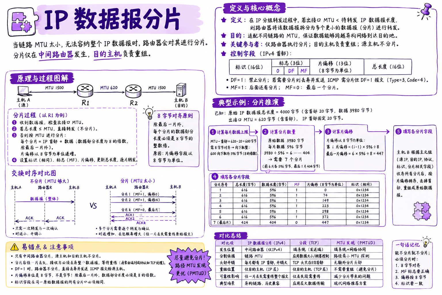 IP 数据报分片