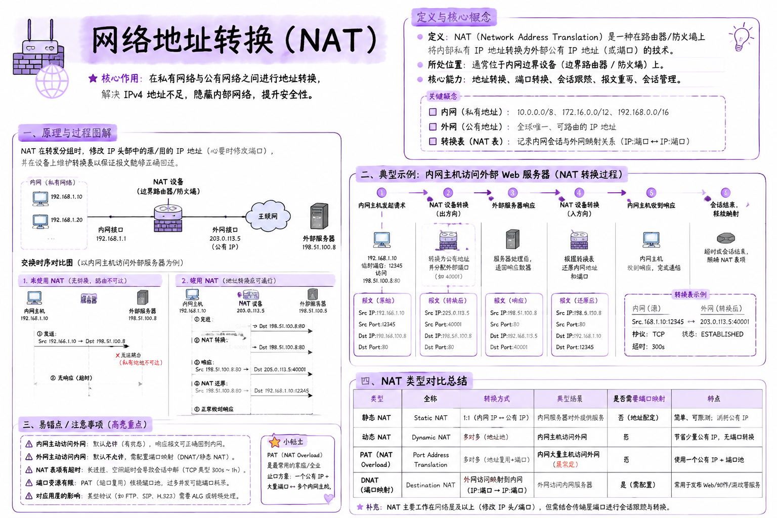 网络地址转换（NAT）