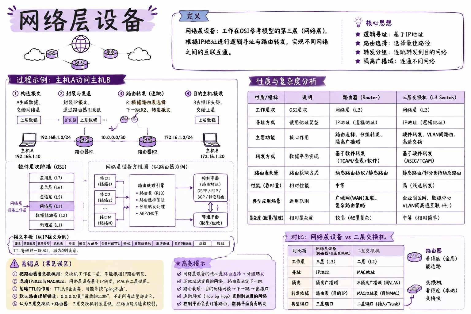 网络层设备