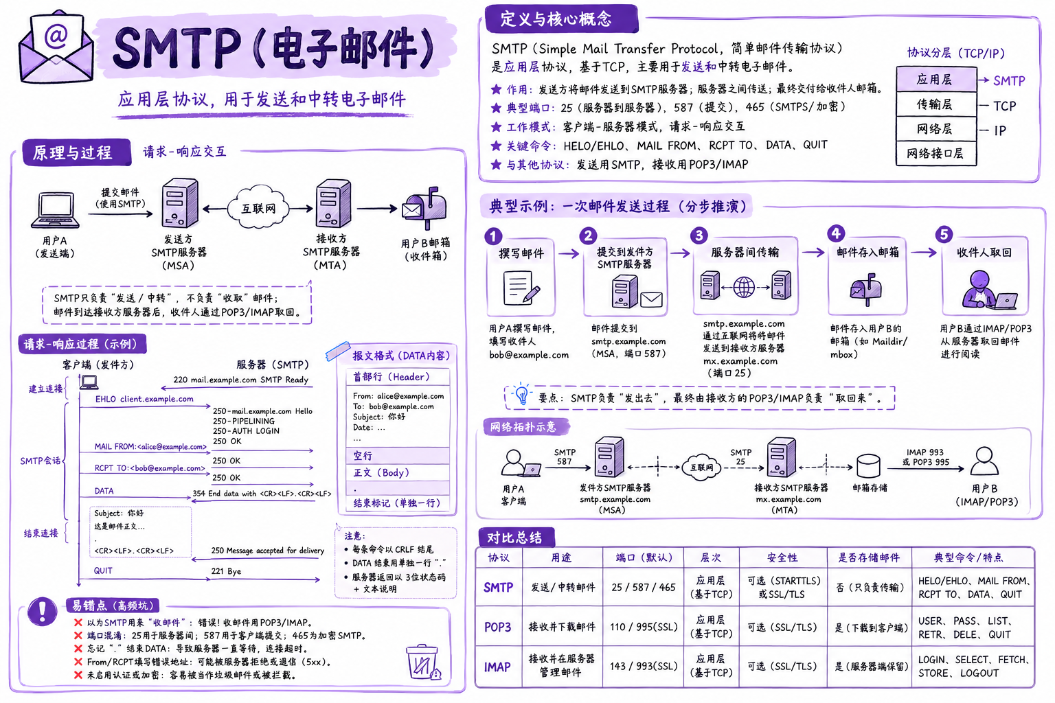 SMTP（电子邮件）