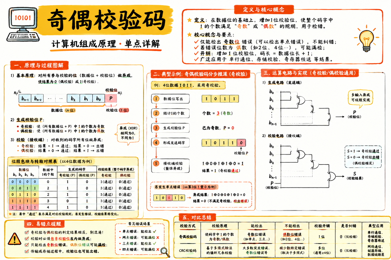 奇偶校验码