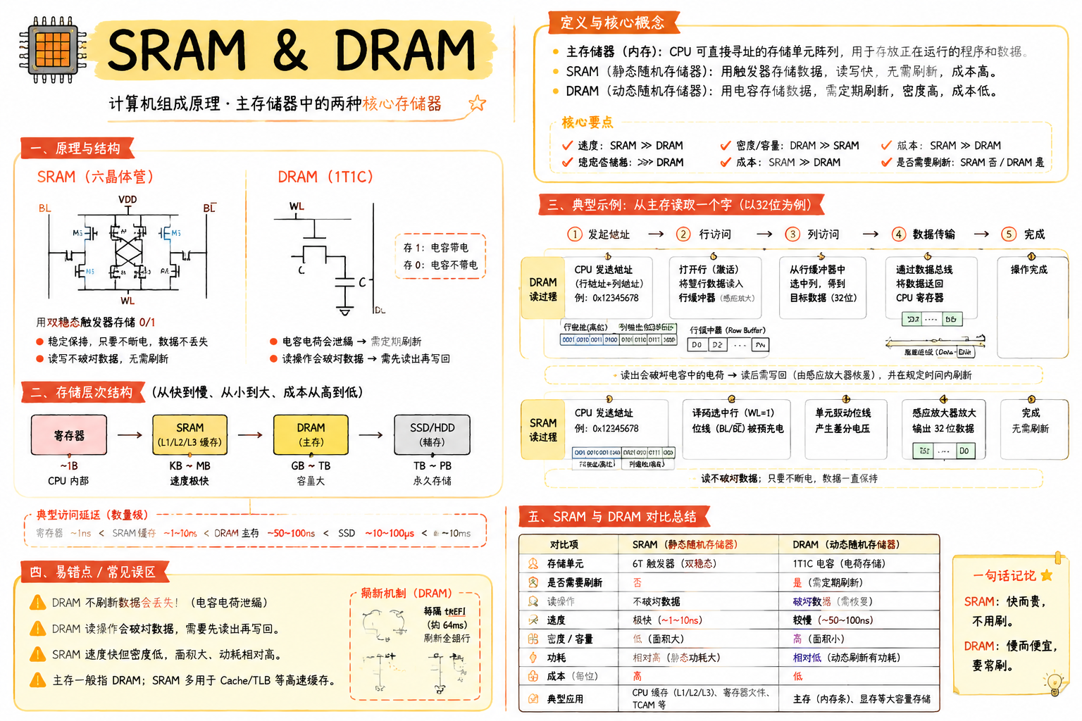 SRAM & DRAM