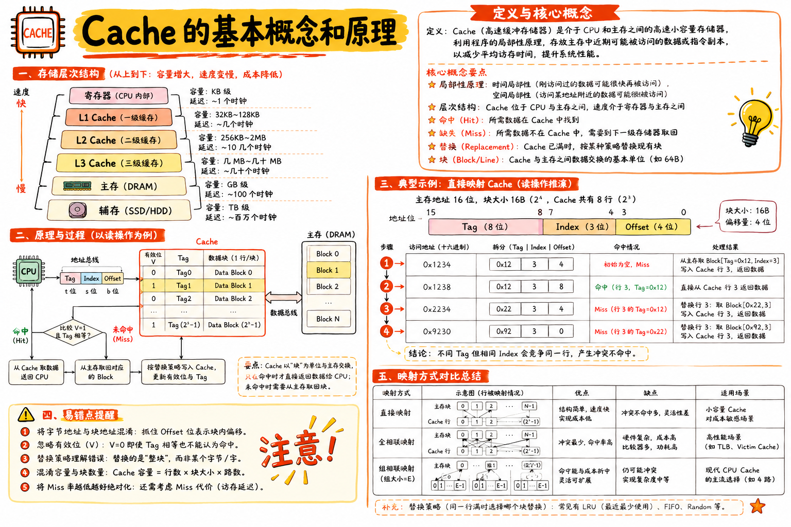 Cache 的基本概念和原理