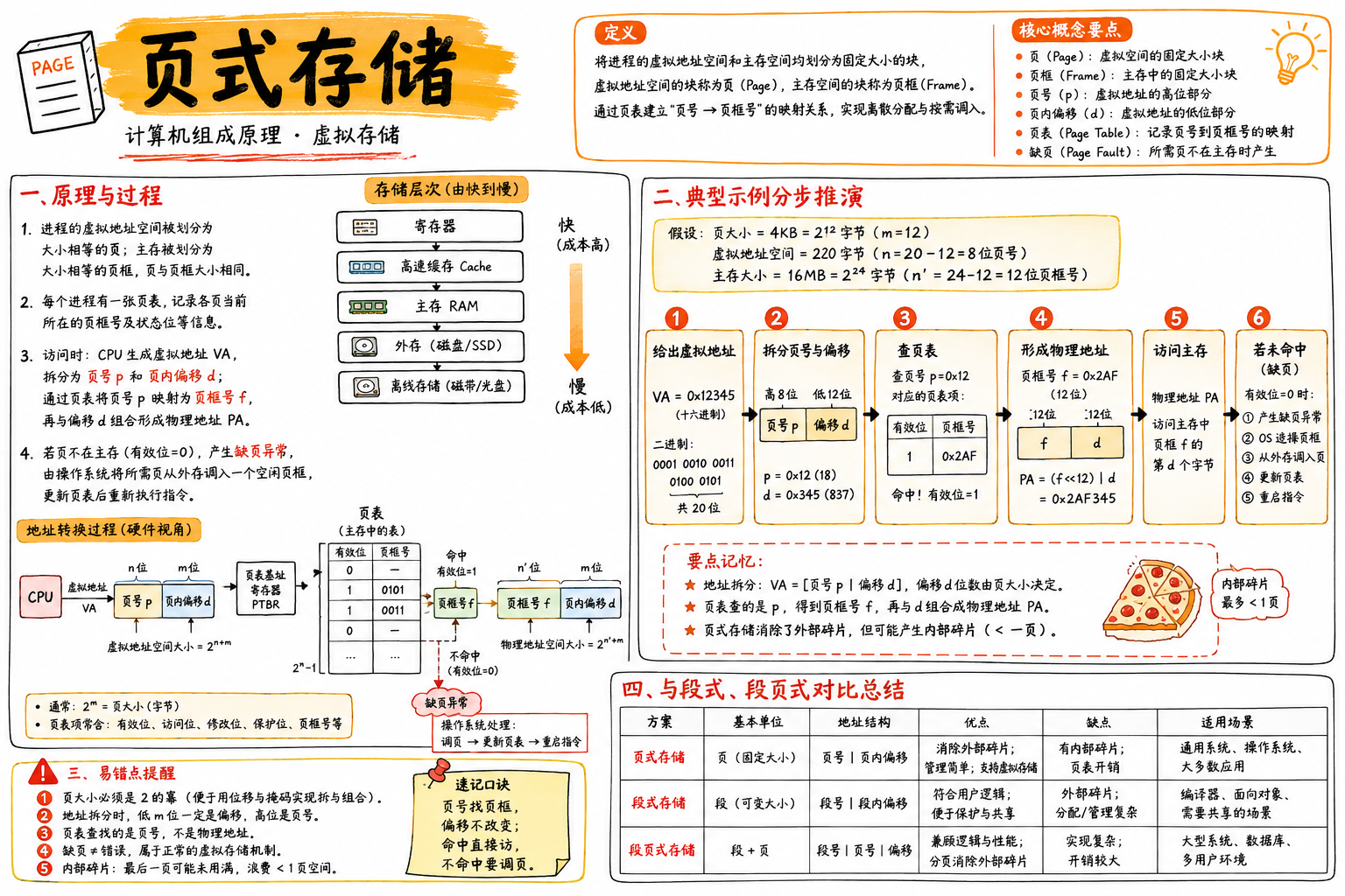 页式存储