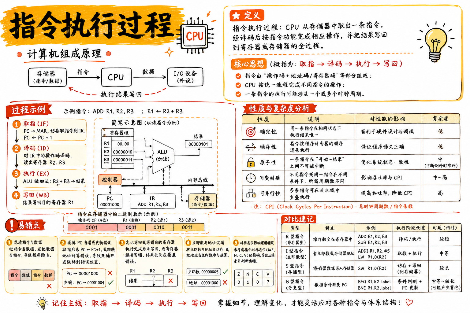 指令执行过程