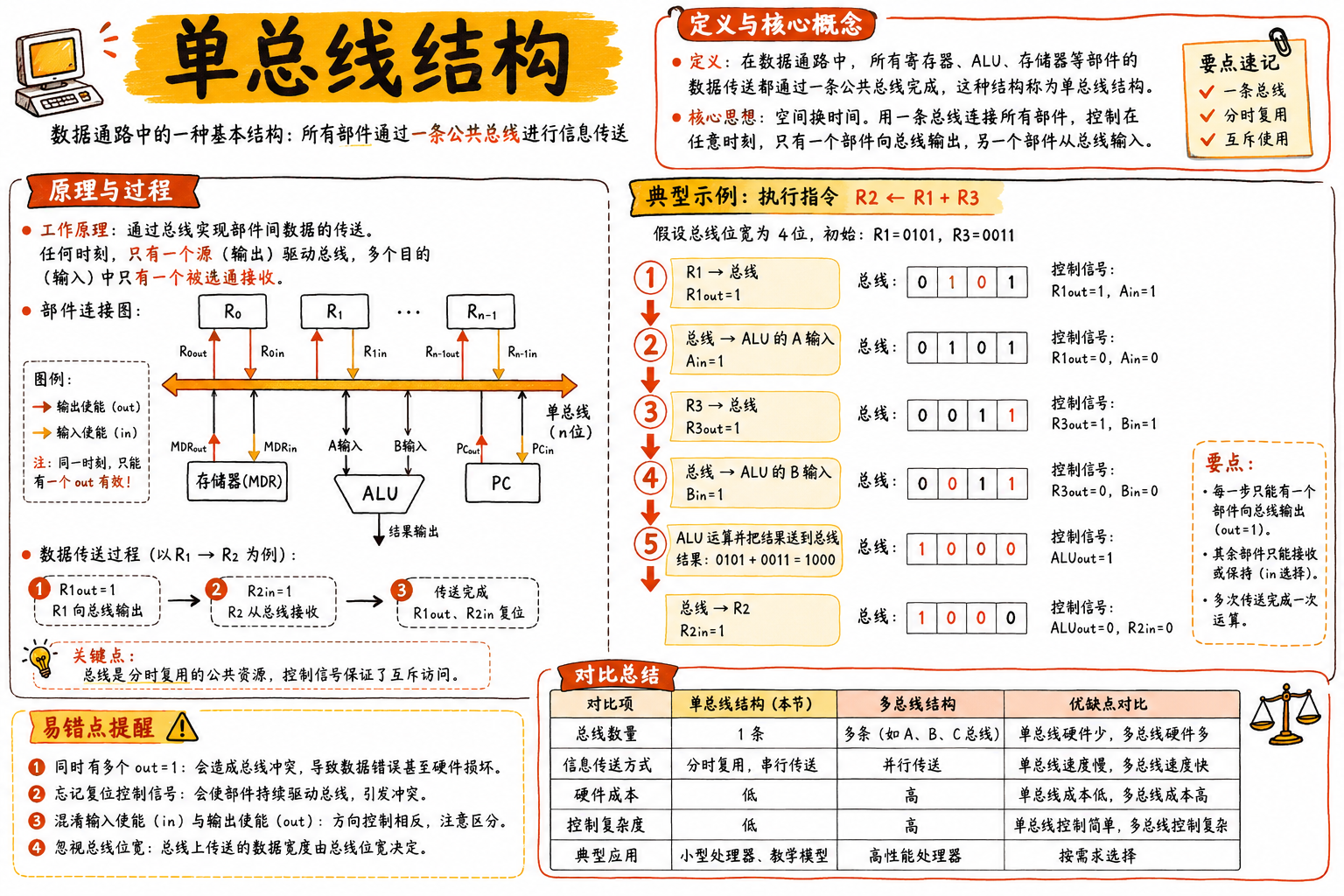 单总线结构