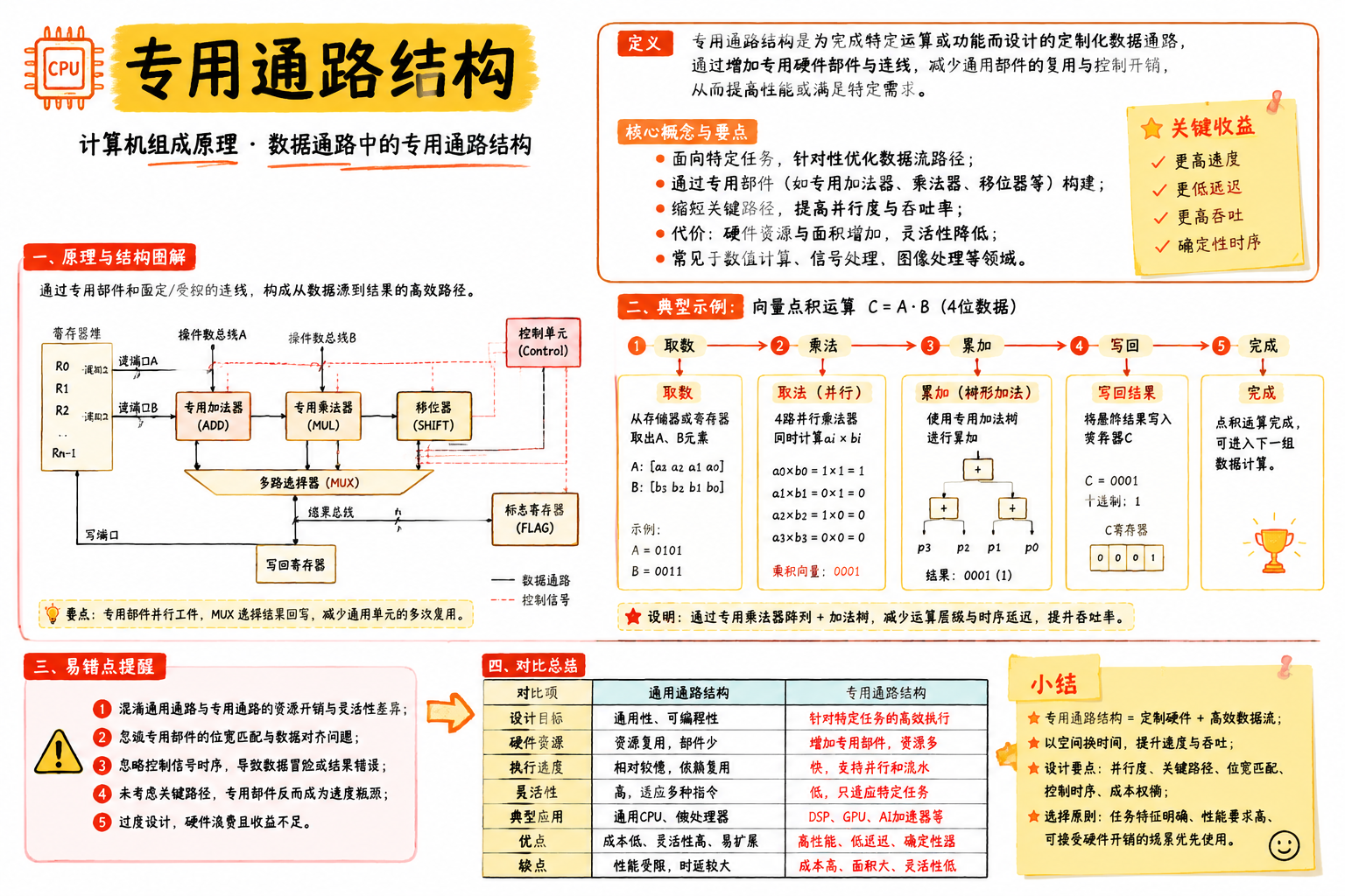 专用通路结构
