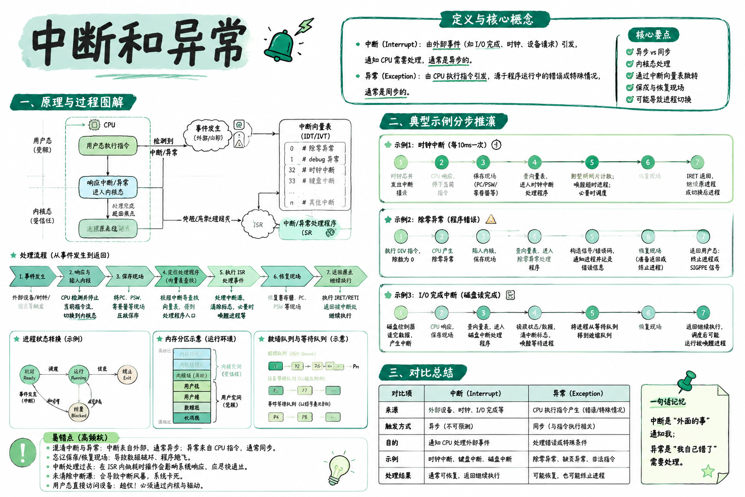 中断和异常