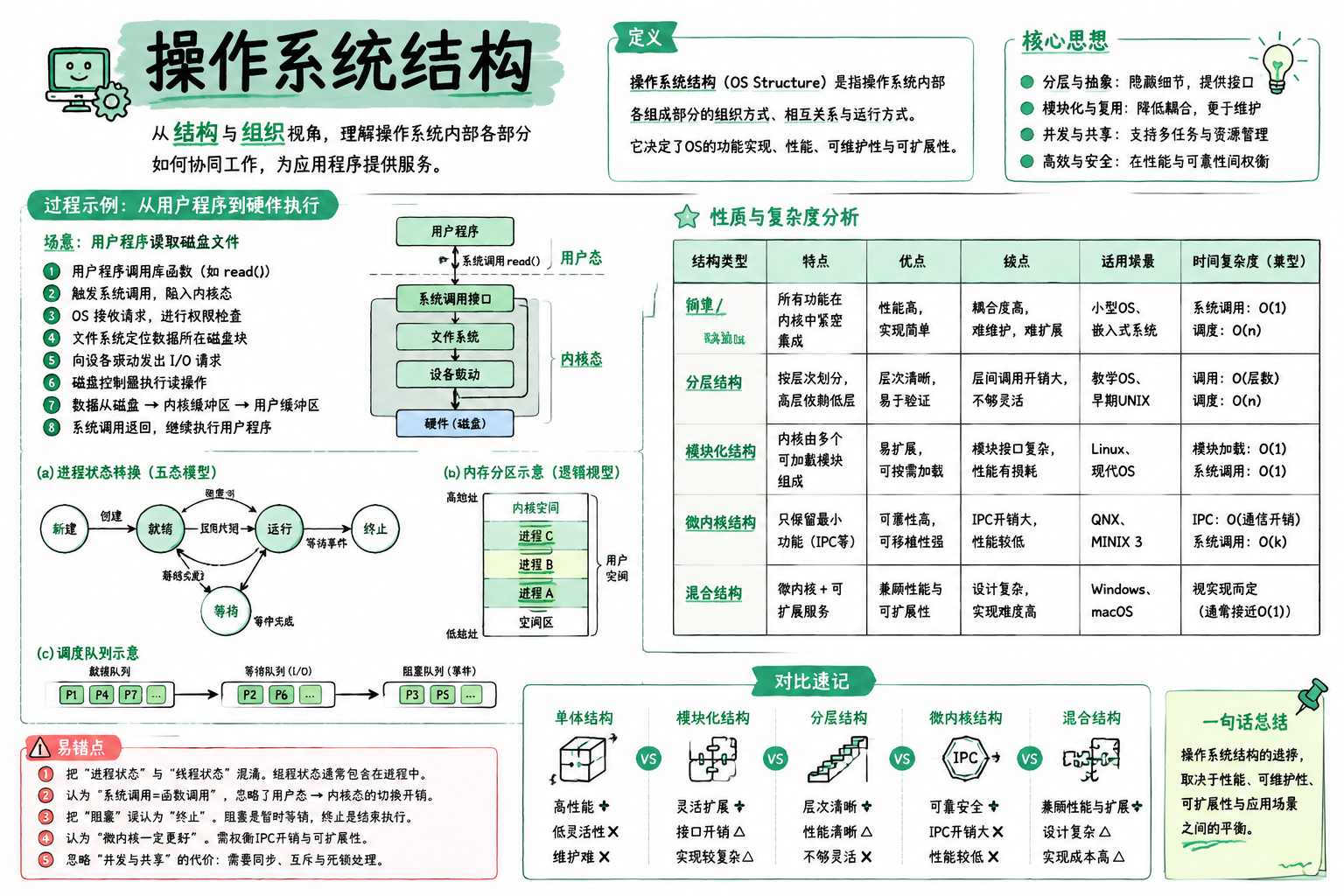 操作系统结构
