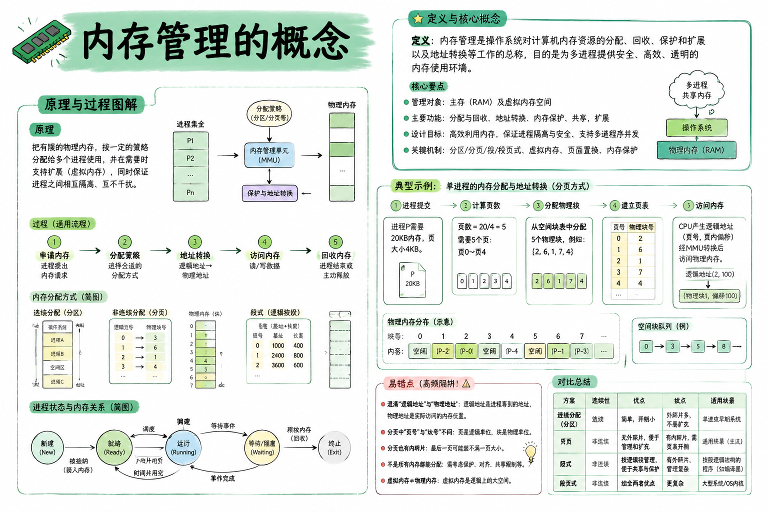 内存管理的概念