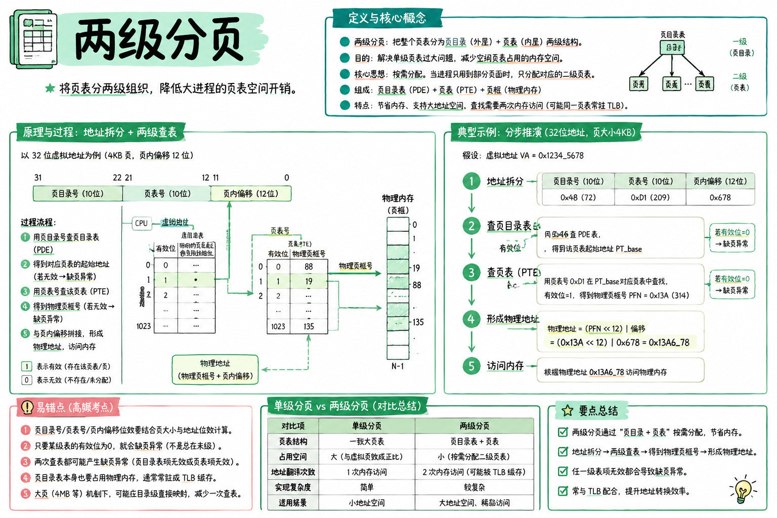 两级分页