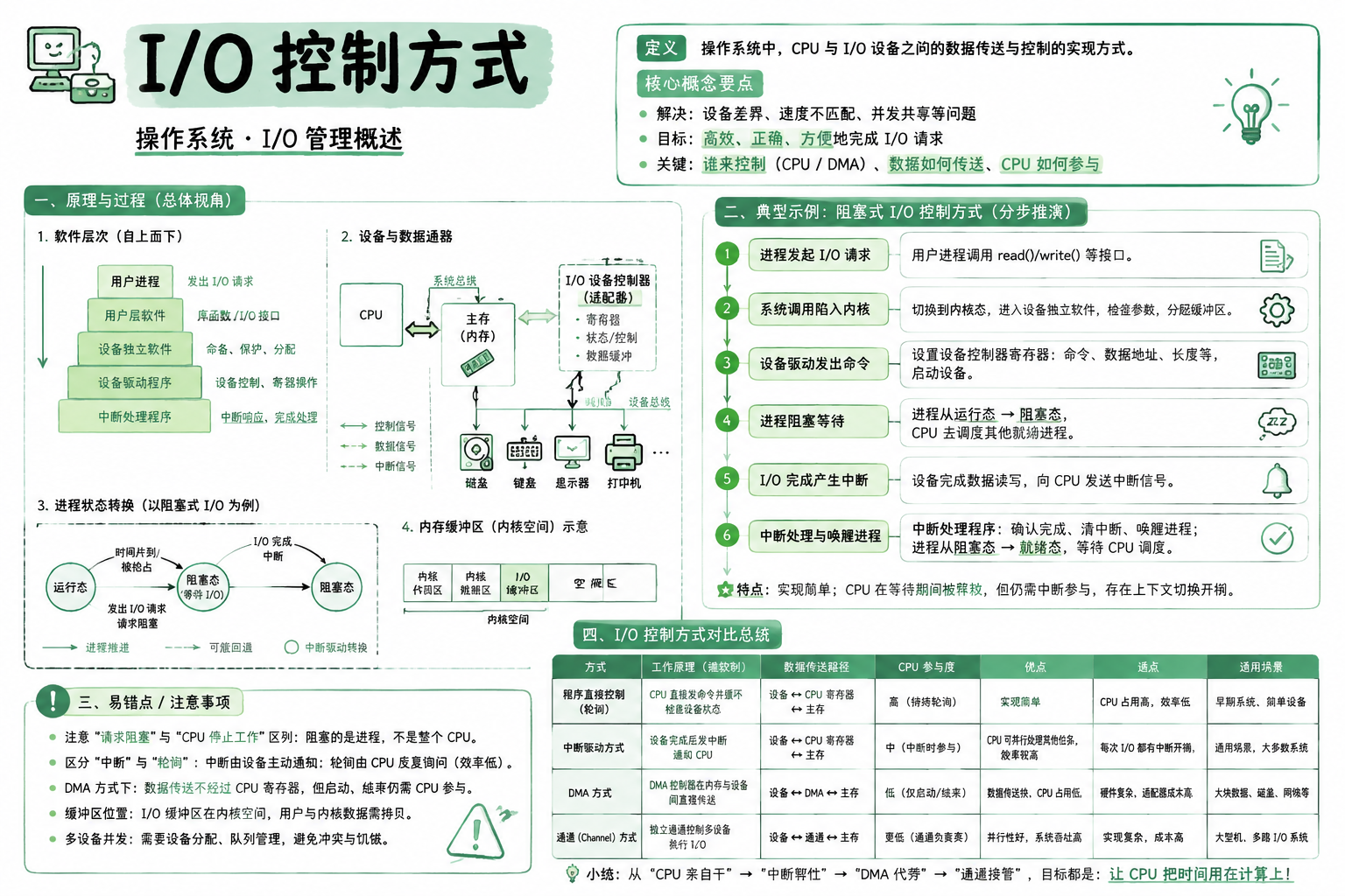 I/O 控制方式
