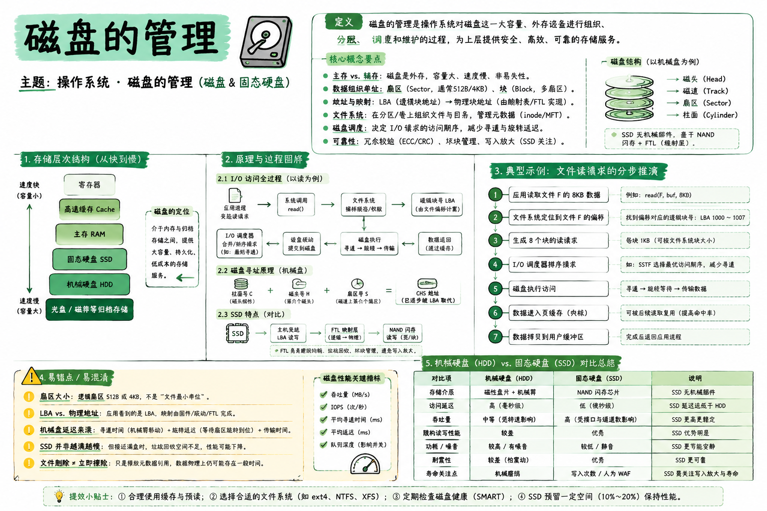 磁盘的管理